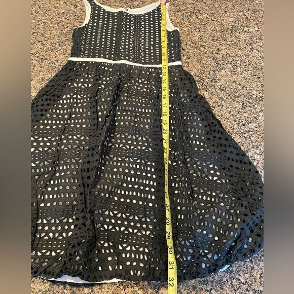 RARE VINTAGE REDFISH KIDS Black Sleeveless Balloon Dress Size 6 - Picture 5 of 7